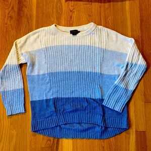 Womens Pendleton blue chromatic sweater